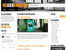 Tablet Screenshot of deleesfabriek.nl